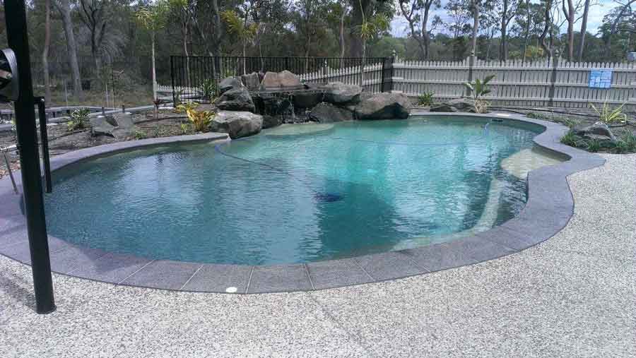 Completed pool