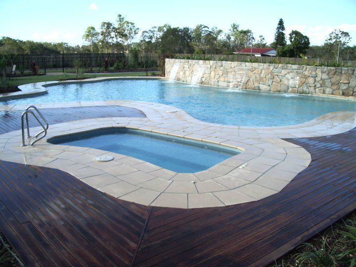 Pool and spa